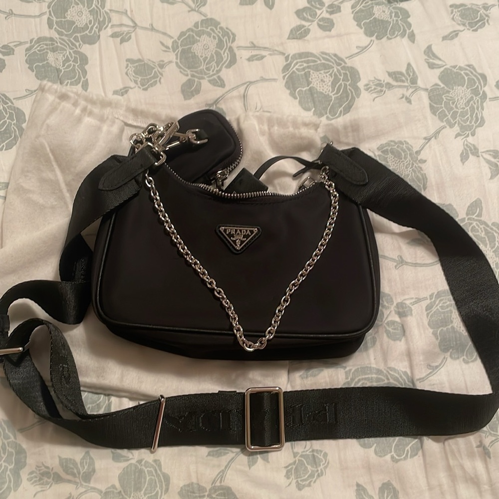 Prada Nylon Bag- Lightly Used